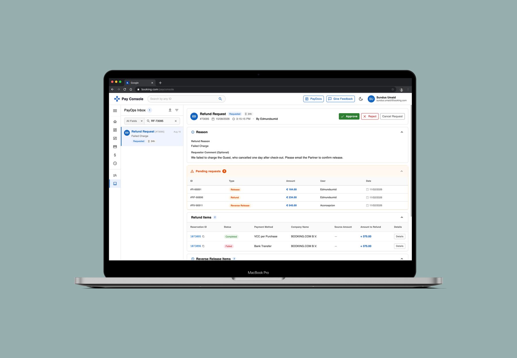 Paytrace prototype screen 11